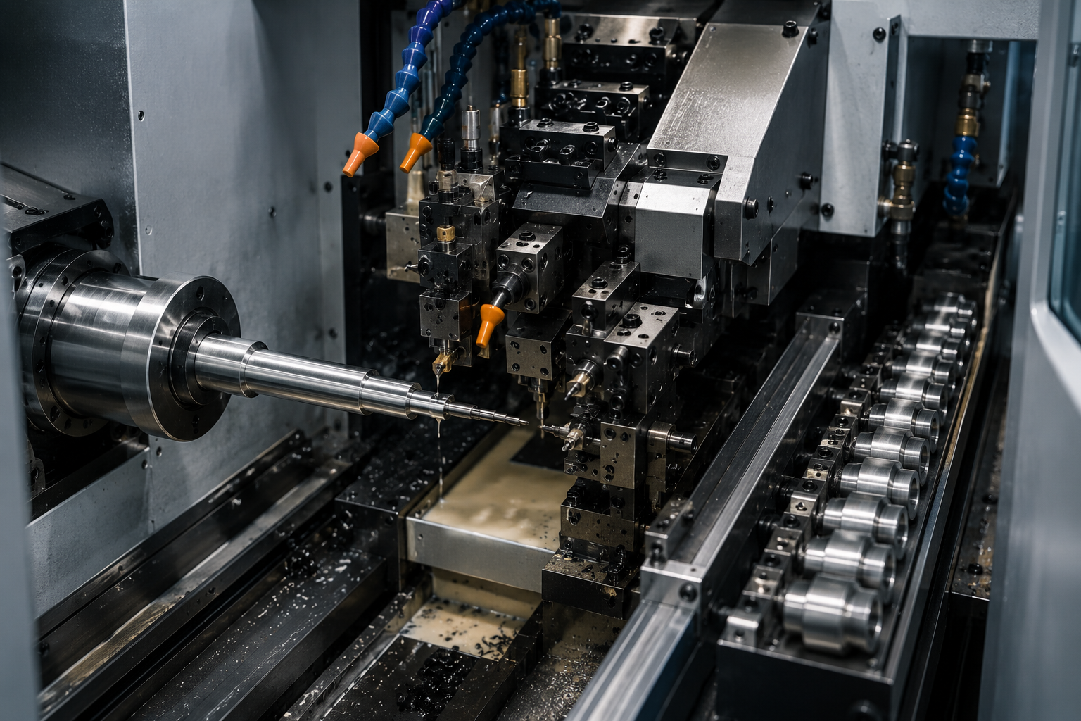 CNC Kayar Otomat